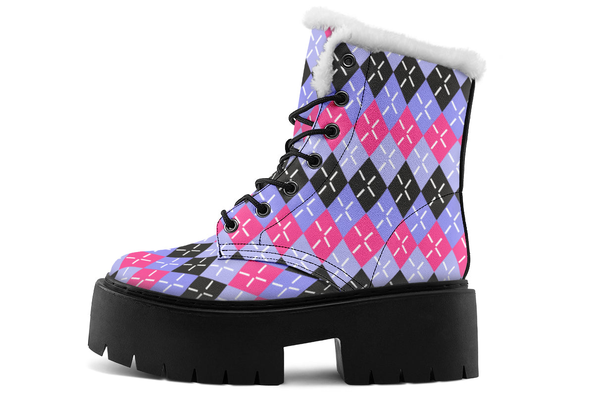 Periwinkle Argyle