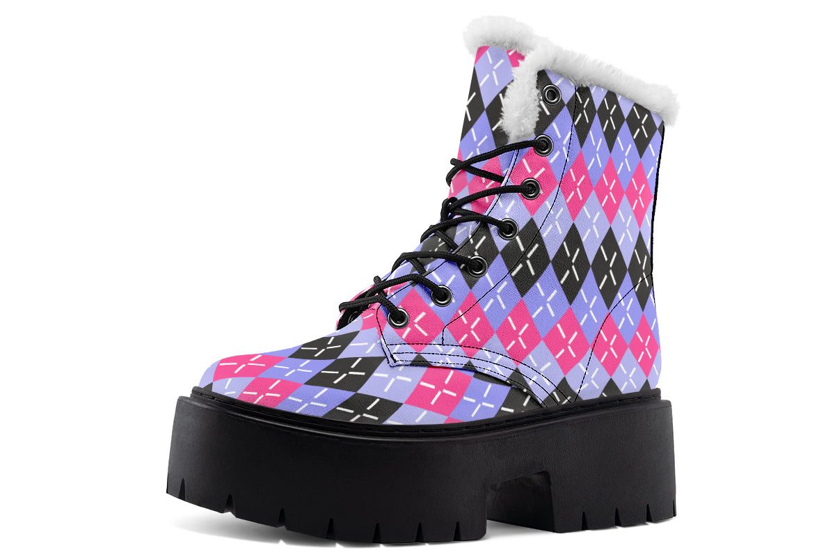 Periwinkle Argyle
