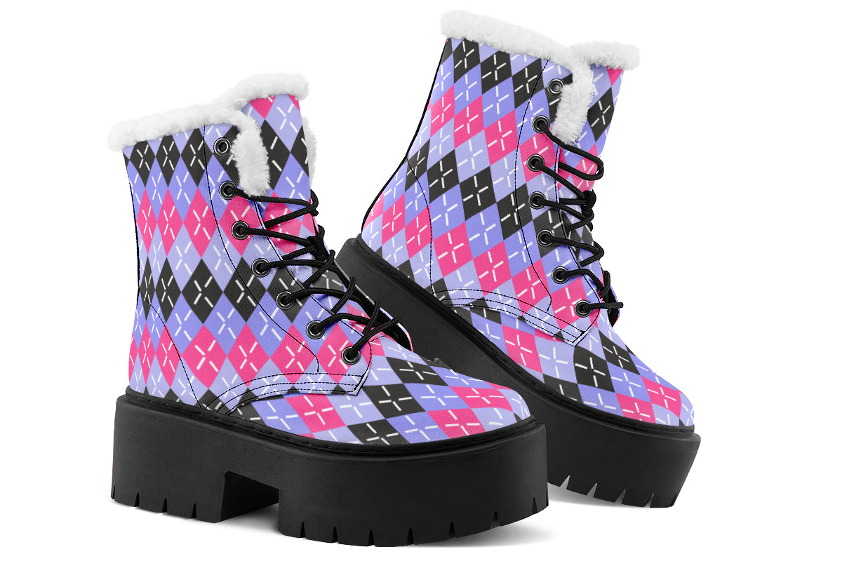 Periwinkle Argyle