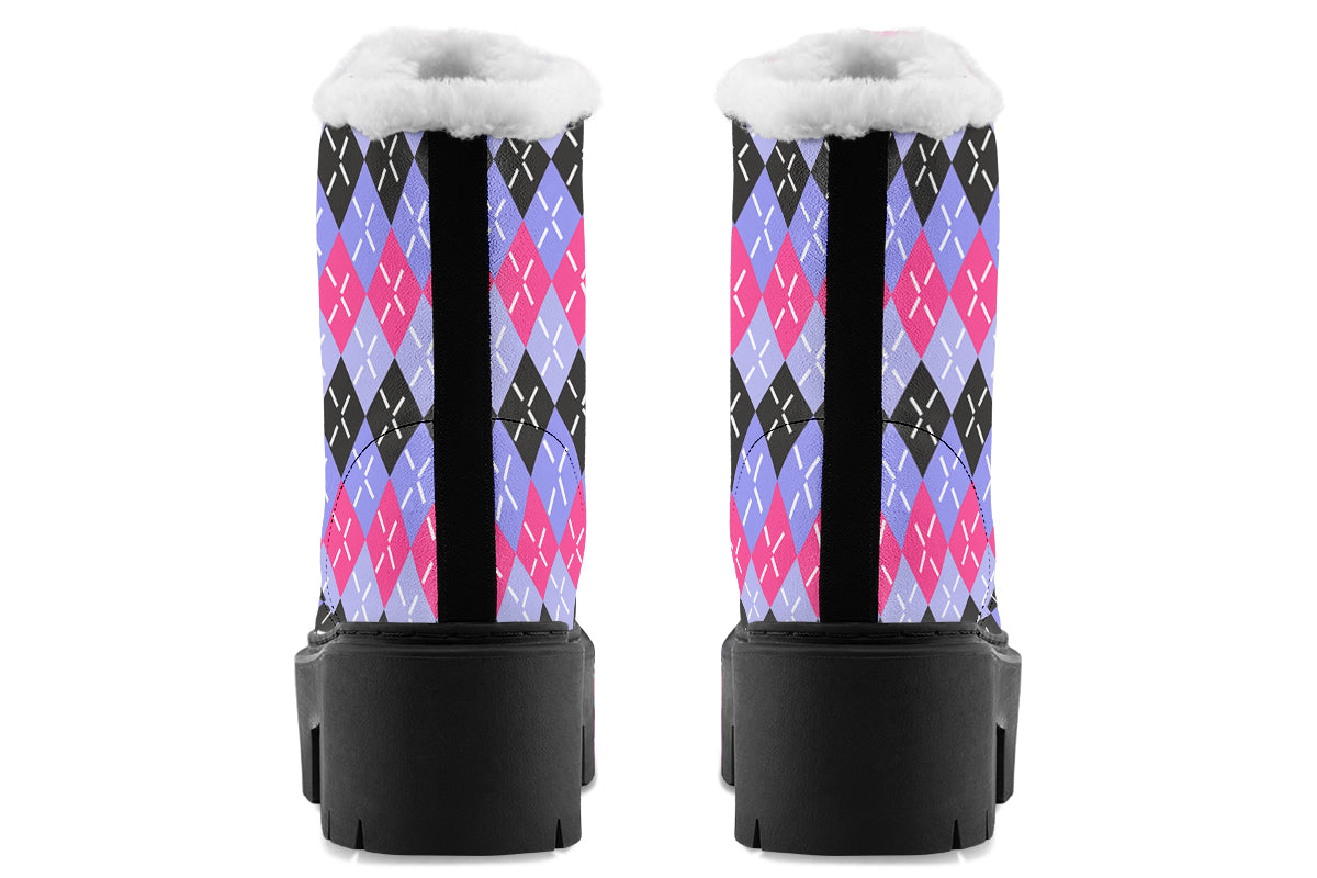 Periwinkle Argyle