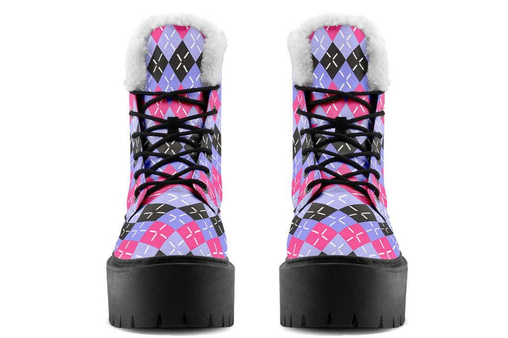 Periwinkle Argyle