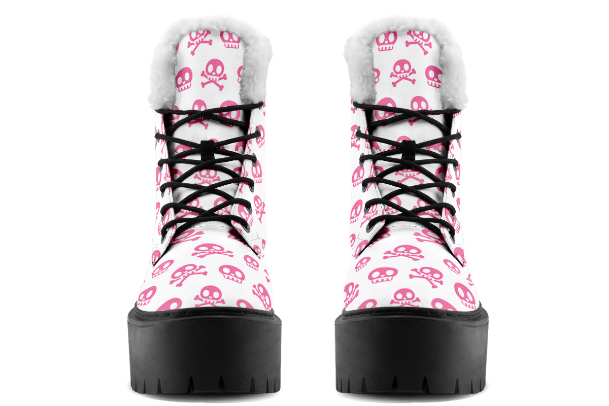 Pink Crossbones