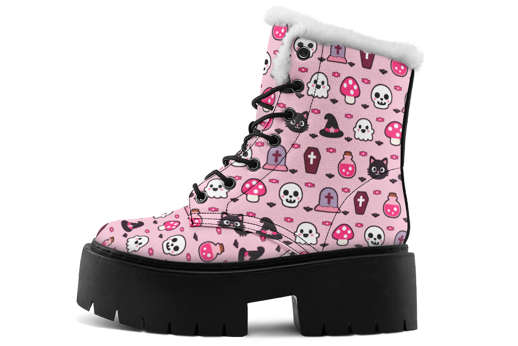 Pink Halloween Icons