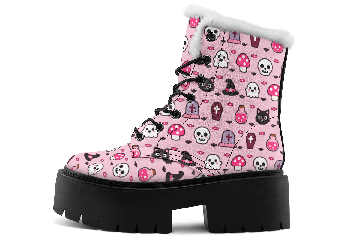 Pink Halloween Icons