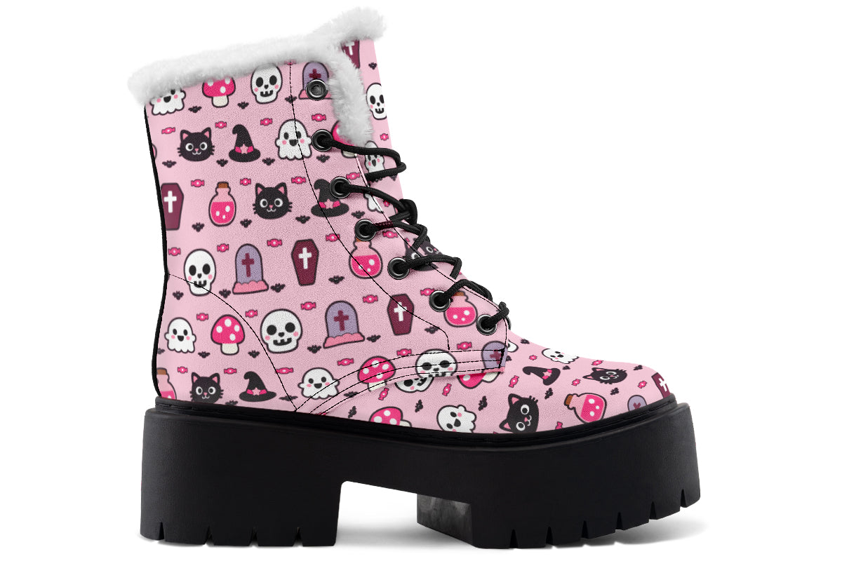 Pink Halloween Icons
