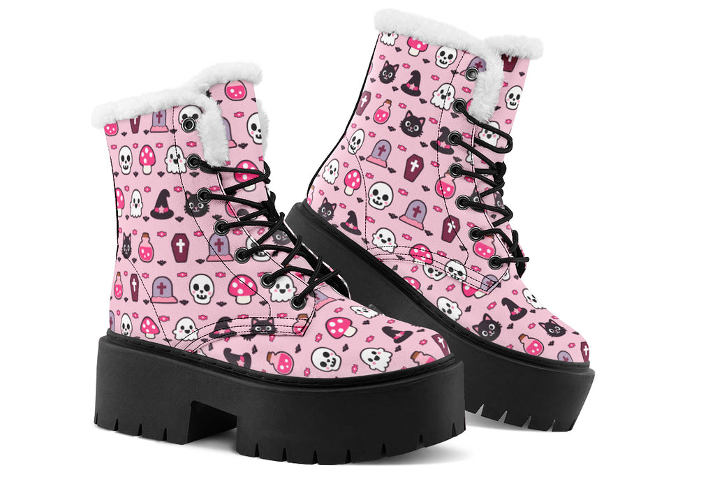 Pink Halloween Icons