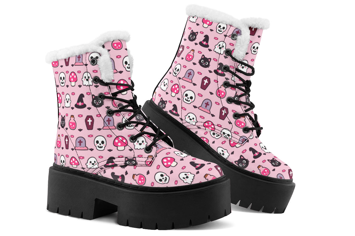 Pink Halloween Icons