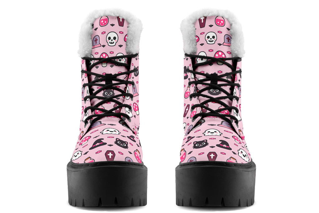 Pink Halloween Icons
