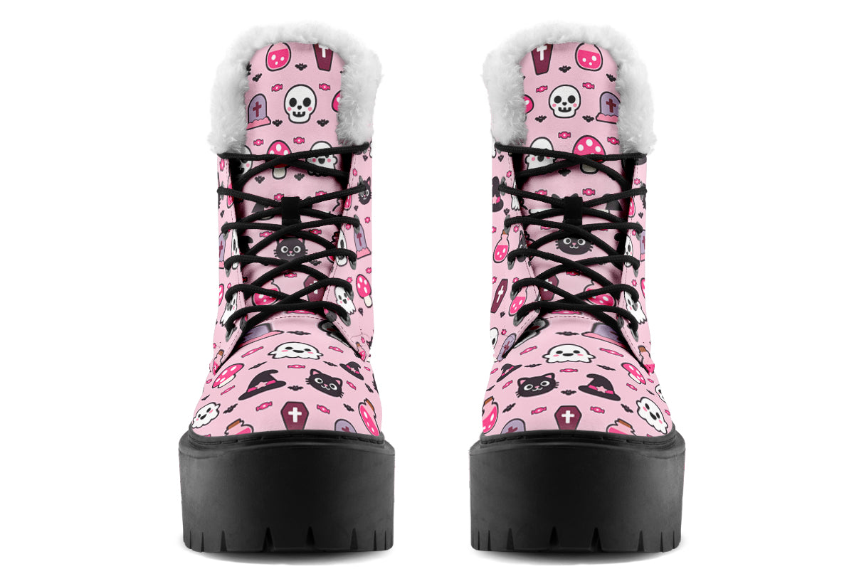 Pink Halloween Icons