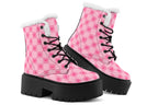 Pink Heart Check