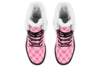 Pink Heart Check