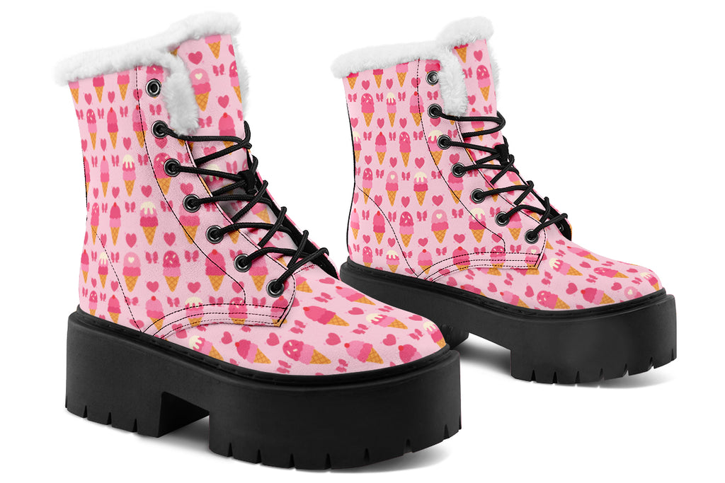 Pink Ice Cream