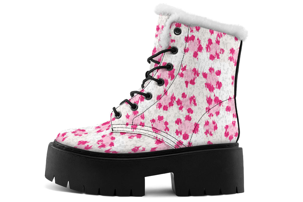Pink Leopard Fur