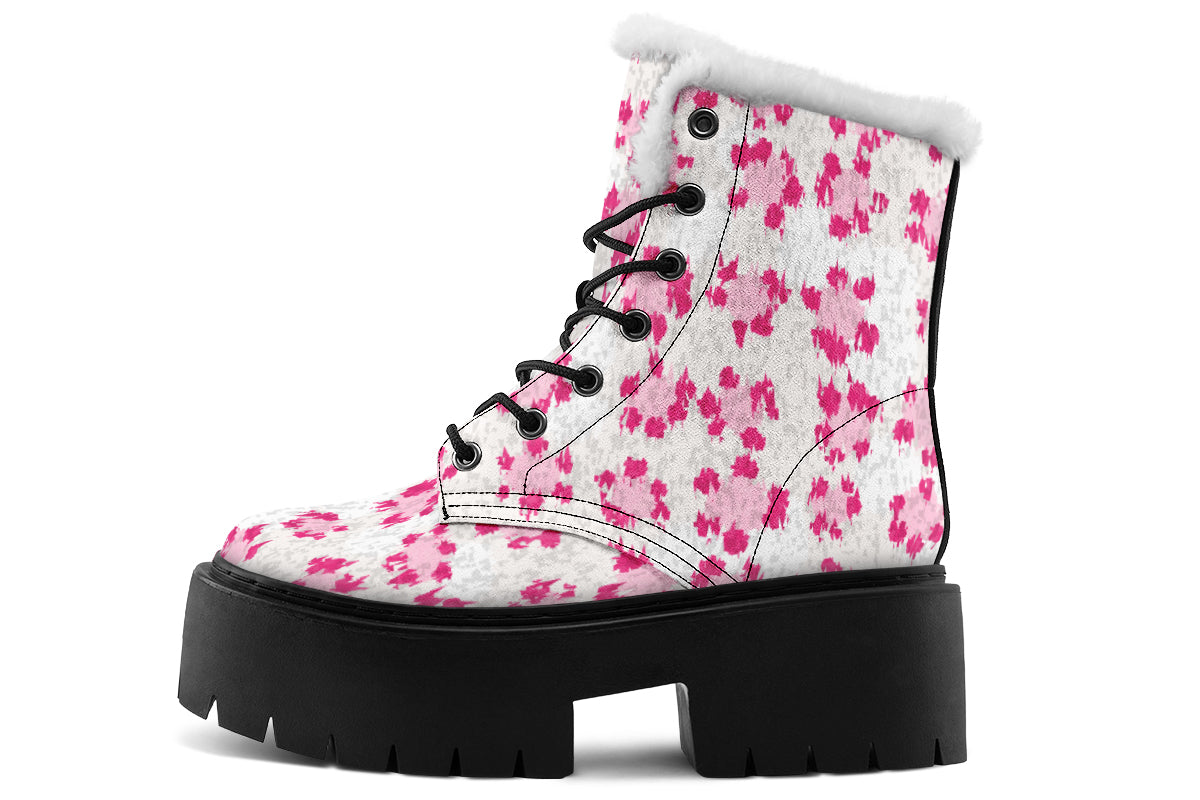Pink Leopard Fur