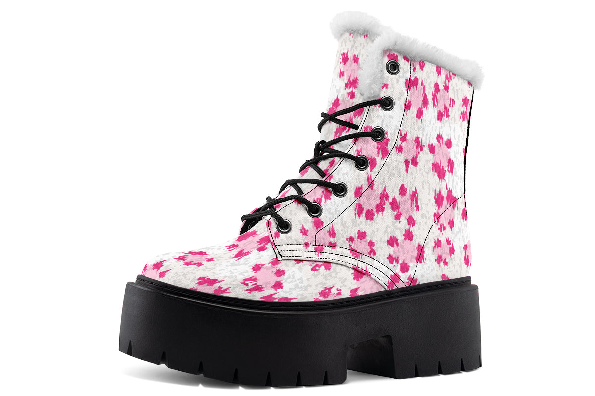 Pink Leopard Fur