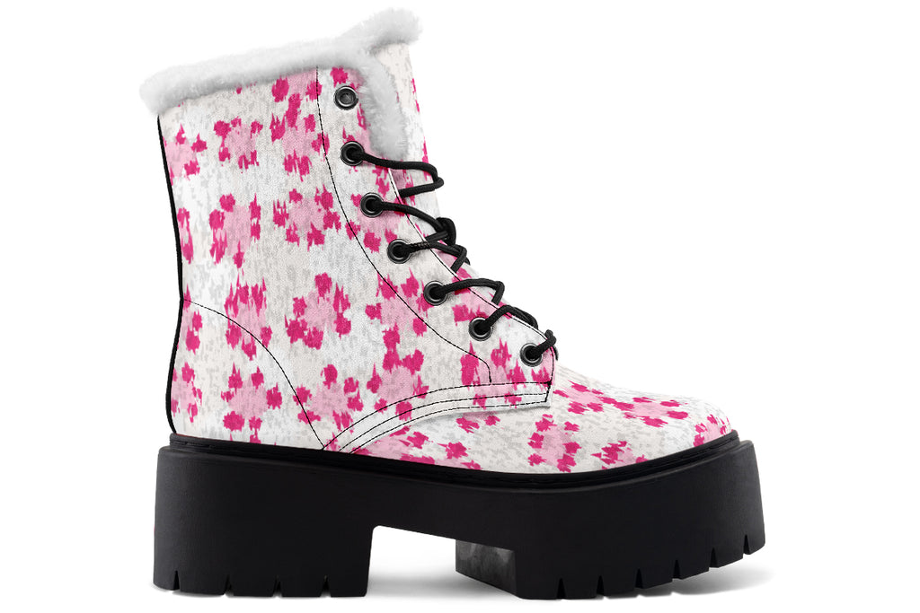 Pink Leopard Fur
