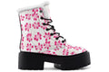 Pink Leopard Fur