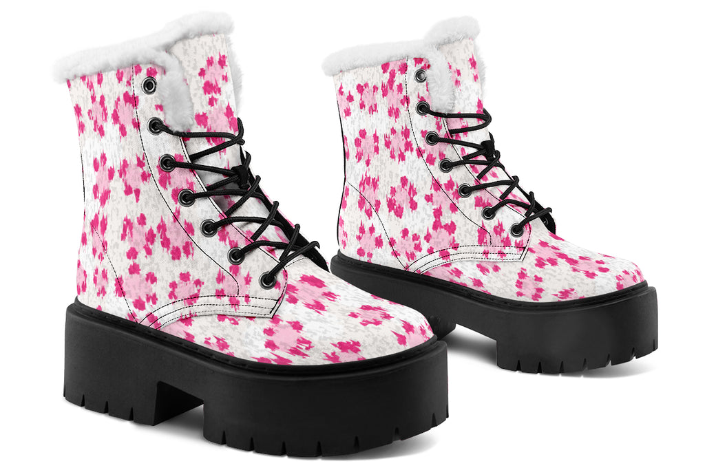 Pink Leopard Fur