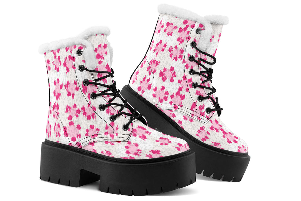 Pink Leopard Fur