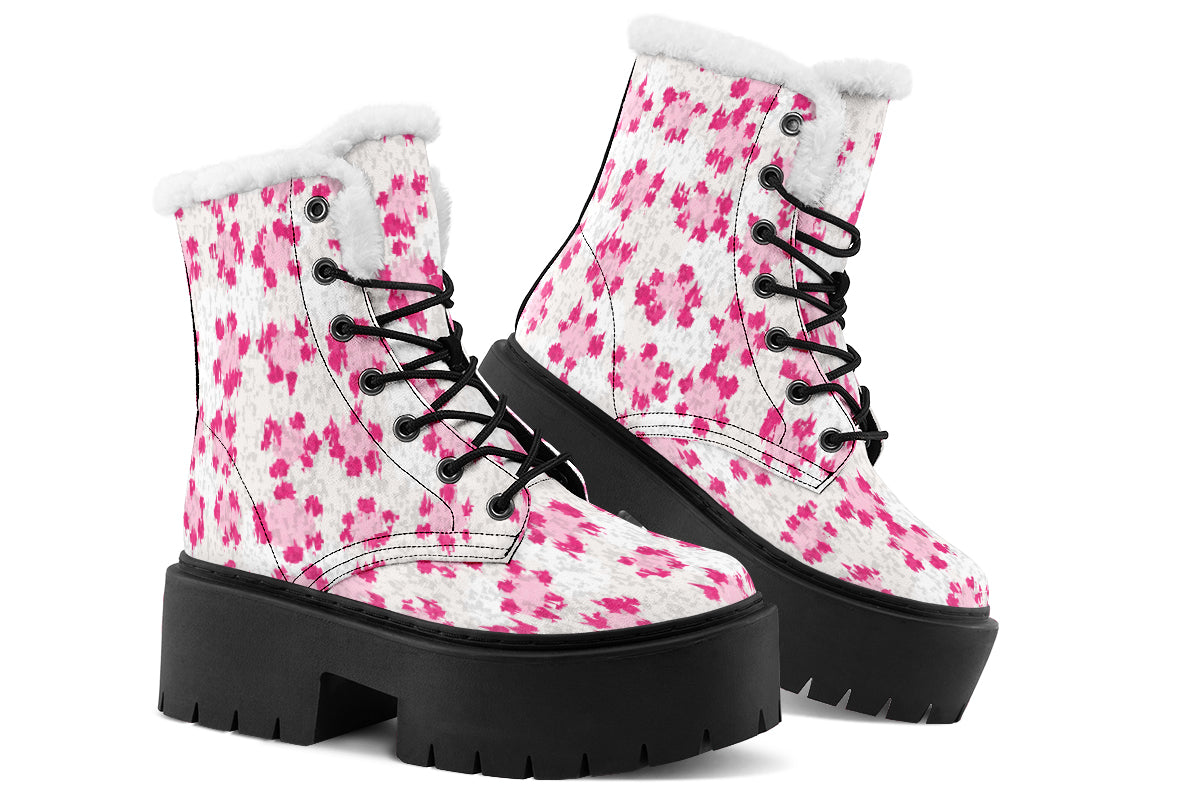 Pink Leopard Fur