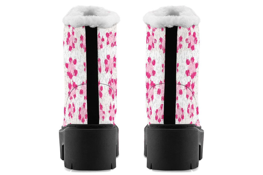 Pink Leopard Fur