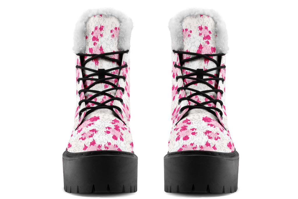 Pink Leopard Fur