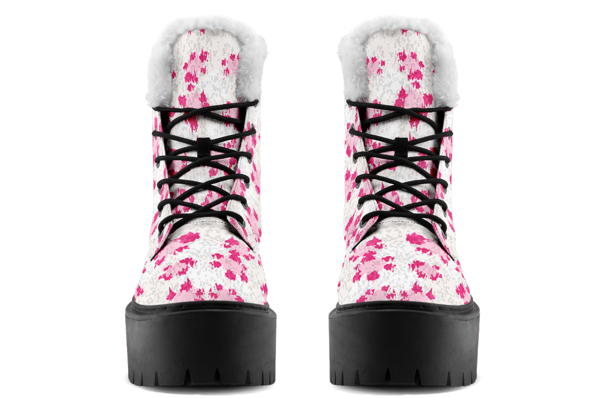 Pink Leopard Fur
