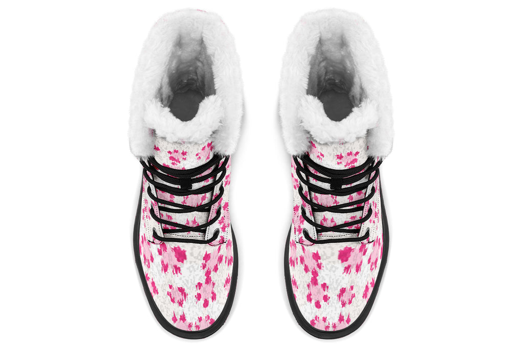 Pink Leopard Fur