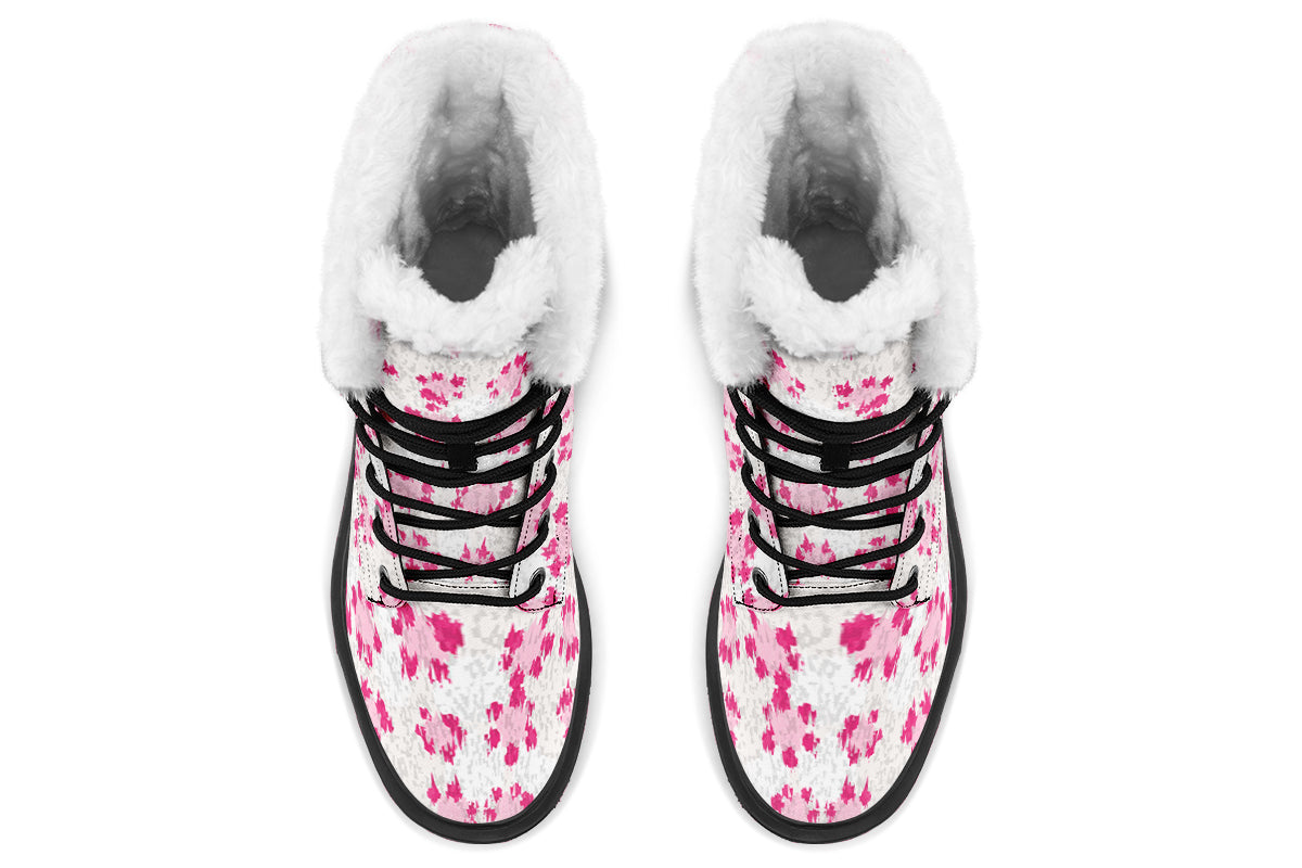 Pink Leopard Fur
