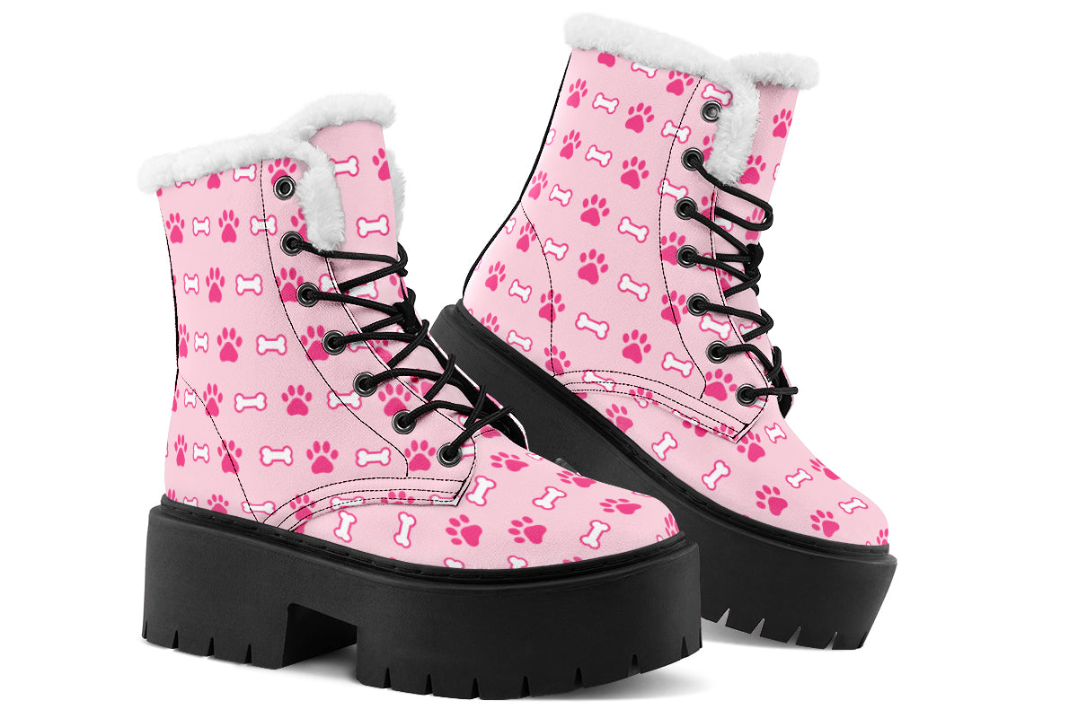 Pink Paws and Bones