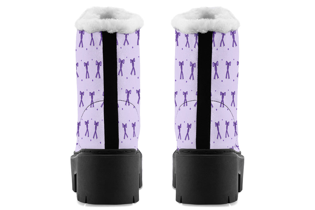 Purple Bows