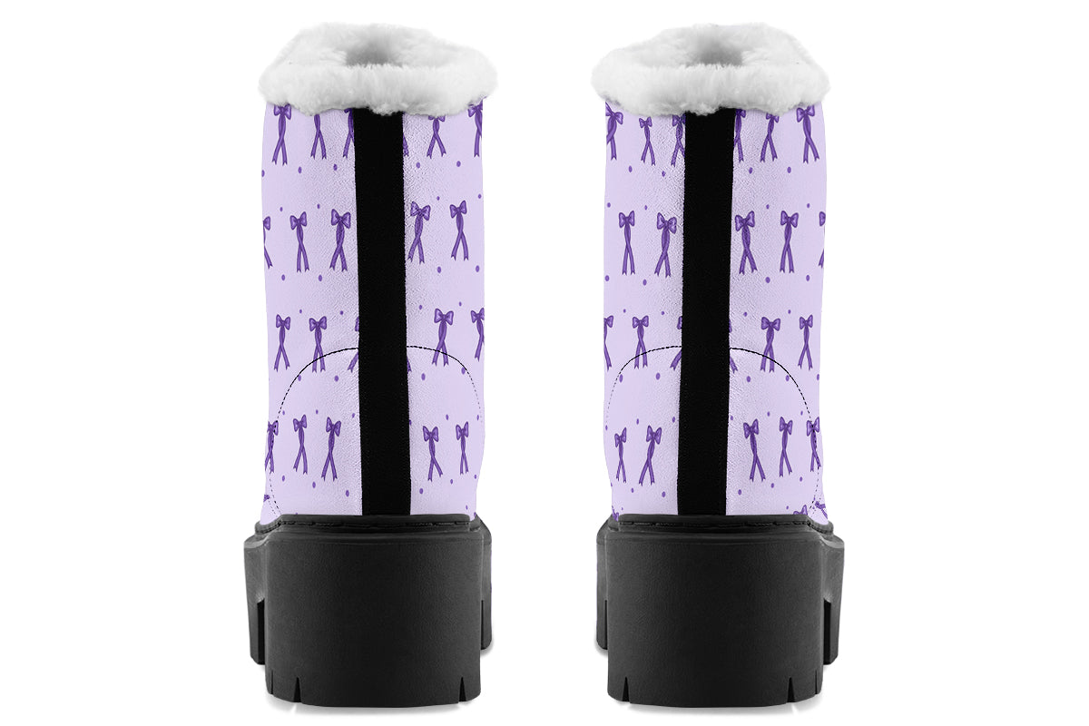 Purple Bows