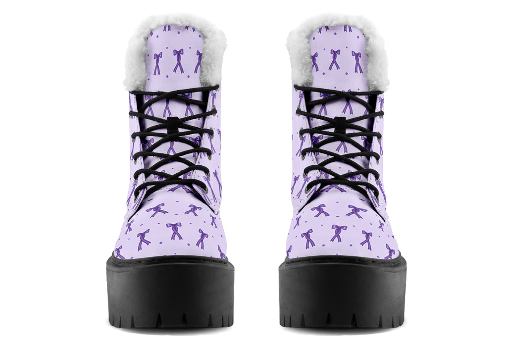 Purple Bows