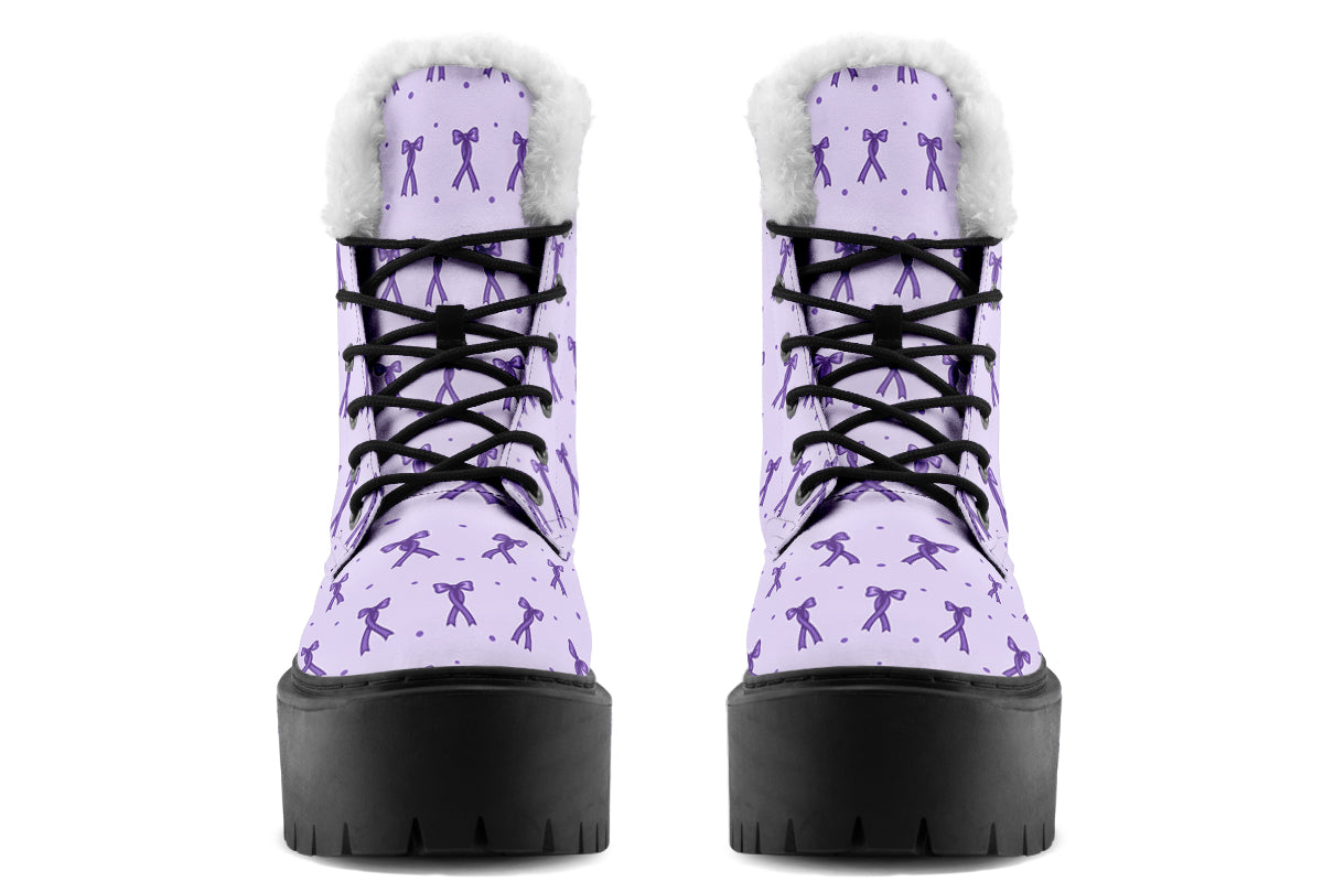 Purple Bows