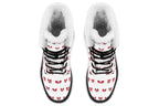 Ribbon Red on White