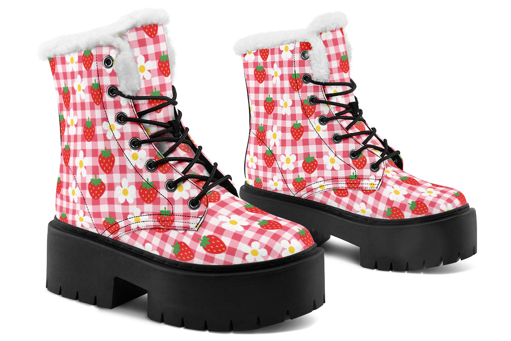 Strawberry Gingham