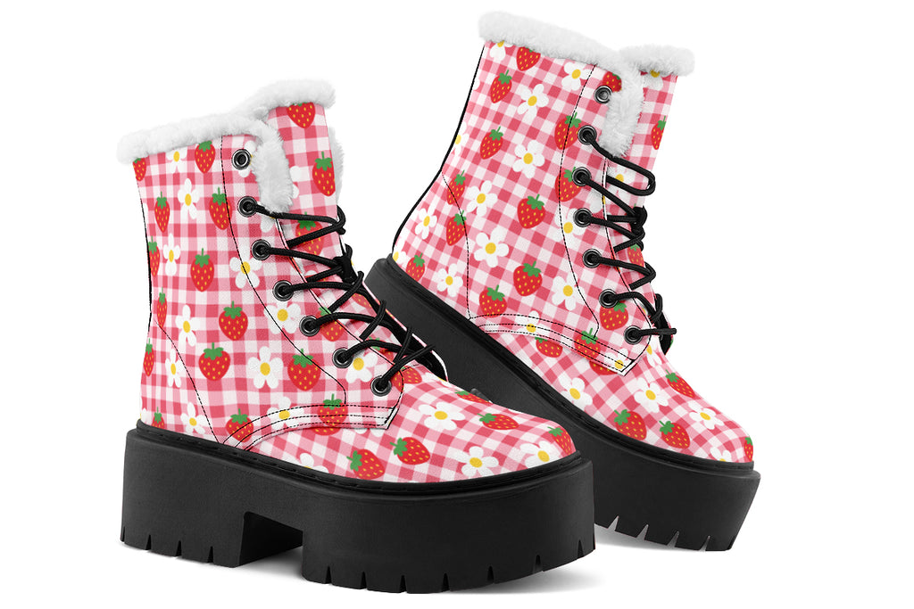 Strawberry Gingham