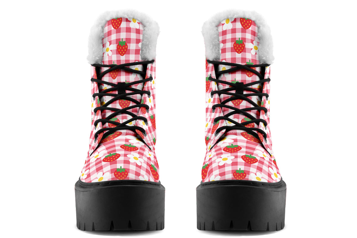 Strawberry Gingham