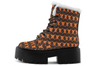 Tangerine Bows on Cocoa