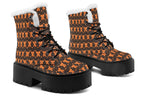 Tangerine Bows on Cocoa