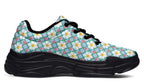 Blue Daisy Lattice