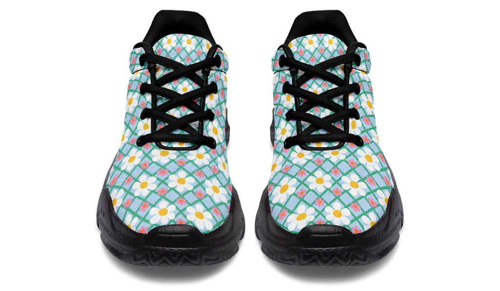 Blue Daisy Lattice
