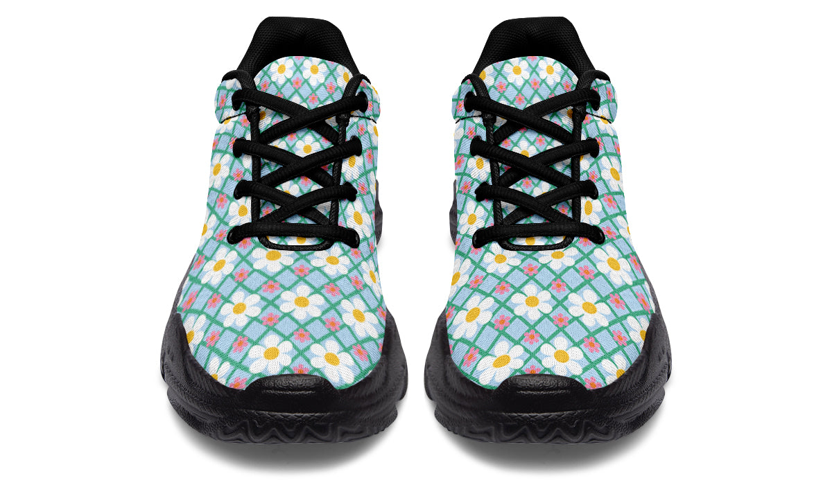 Blue Daisy Lattice