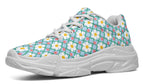 Blue Daisy Lattice