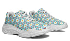Blue Daisy Lattice