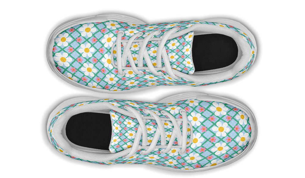Blue Daisy Lattice