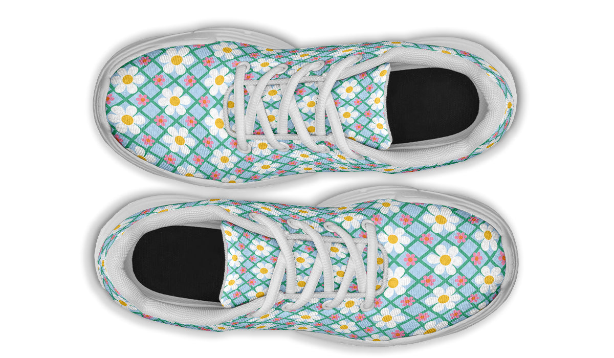 Blue Daisy Lattice