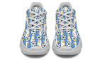 Blue Daisy Stripe