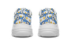 Blue Daisy Stripe