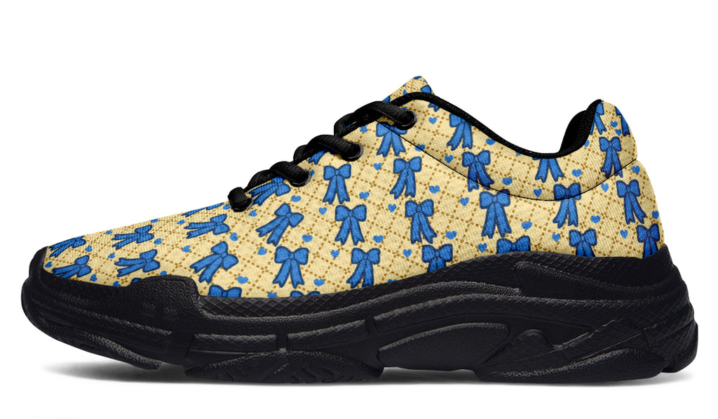 Cobalt Bows on Butter